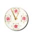 Pink Flower Clock