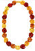 Amber Resin Necklace